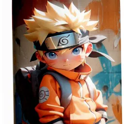 Naruto Character Sipper Bottle - Stylish & Lightweight for Everyday Use79 600 ml Water Bottle-image-41
