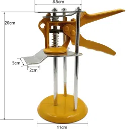 niktion Tile Lifter Hand Jack Tool Tile Height Adjuster Labor-Saving Clamping Tool Wall Tile Height Regulator Manual Tool Tiling Elevating Construction Tool Non-magnetic Mason's Level image 2