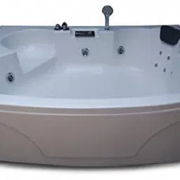 Temptation 6 Ft Jacuzzi with Back Massage & Filler System- White Free-standing Bathtub-image-39