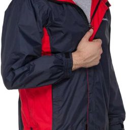 Colorblock Men Raincoat-image-19