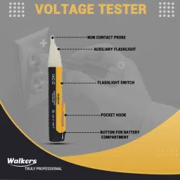 walkers WKCB149M1 High Non Contact Voltage Tester with Wire Cutter Analog Voltage Tester Analog Voltage Tester image 2