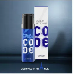 wild stone CODE Titanium & Chrome (150 ml each) Body Spray-For Men image 5