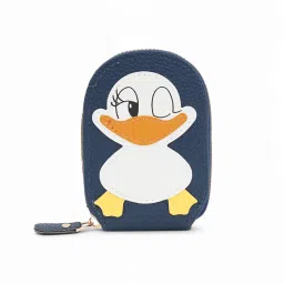 Women Casual, Formal, Trendy, Evening/Party Blue Artificial Leather RFID Card Holder-image-36