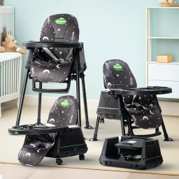 4-in-1 Baby High Chair | Foldable, Adjustable, Safe & Easy to Clean-46