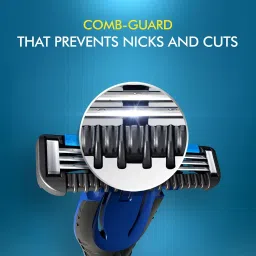 gillette Guard 3 Single Razor for men with 8 shaving Blades, Men image 4