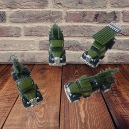 Exclusive Auto World Military | Die-Cast Vehicle Set 1"55 Scale Pack of 4-image-49
