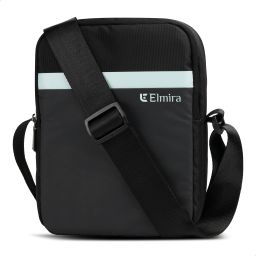 Black Men Sling Bag Mini Sling Bag / Small Side Travel Crossbody Office Passport Messenger Bag-image-31