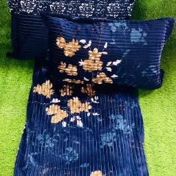 349 TC Woolen Double Printed Flat Bedsheet-image-30