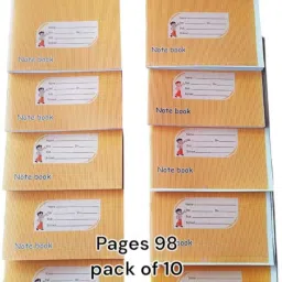 SCHOOL MATE Regular Notebook SINGLE AND FOUR LINE 98 Pages-8