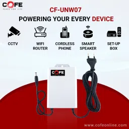 COFE CF-UNW07 UPS Battery Power Backup Upto 8 Hours | 3 x 2600 mAh Power Backup for Router image 4