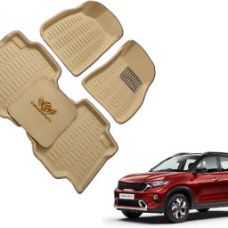 PVC, Plastic 3D Mat For Kia Sonet-image-30