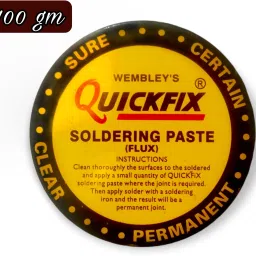 Quickfix Solder Paste Flux 100gm brown rosin-rich paste 0 W Simple-28