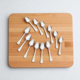 Must Needed Stainless Steel Tea/Table Spoon Stainless Steel Sugar Spoon Set-image-87