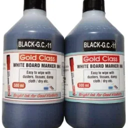 White Board Marker Ink (500 ML) (Pack of 2, Black) 500 ml Marker Refill-19