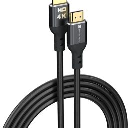 Portronics HDMI Cable 1.5 m Konnect Stream 4K@60Hz HDMI to HDMI Cable-1
