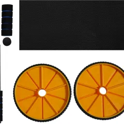 shital Abs Roller Wheel Exerciser (color may vary) Ab Exerciser image 3
