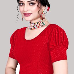 Round Neck Women Blouse-image-50