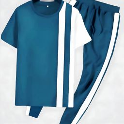 Colorblock Men Track Suit-image-25