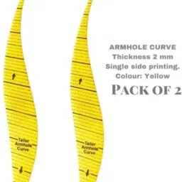 qroof Sewing Tool Set, Armhole Curve Ruler with 2 in 1 Needle Threader image 2