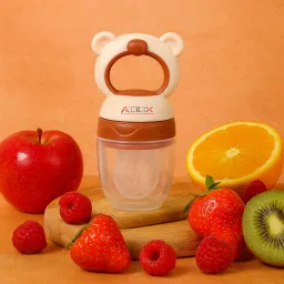 Silicone Food Pacifier Soft Baby Fruit Nibbler Chewing Nibbler for Babies Teether and Feeder-picture-7