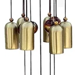 Smart Buy Feng Shui Home Positive Energy Wooden Windchimes For Balcony Bedroom With Good Sound Vastu Garden Brass Windchime-image-19