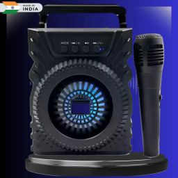 GUGGU v401 LZ 301 SPEAKER-Immersive Sound,Deep Bass with Microphone|USB,TF,Aux Support 5 W Bluetooth Party Speaker-picture-16