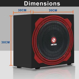 Target TARGET TT-MS-116 HI-FI Sound Multimedia Speaker 10" Speaker 100 W Party Speaker image 3