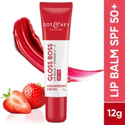 dot & key Strawberry Lip Balm for Moisturization,Soft & Naturally Pink Lips,Tinted Strawberry-picture-23