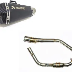1 yamaha EXHAUST, 1 R15 BEND PIPE Combo-image-0