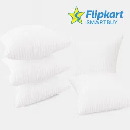 Luxuary Vacuum Microfibre Stripes Sleeping Pillow Pack of 5-36