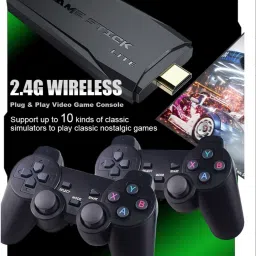 Wireless Video Game 8 BIT HDMI Output Dual Player- 4K Ultra HD Game Stick Exclusive Edition image 4