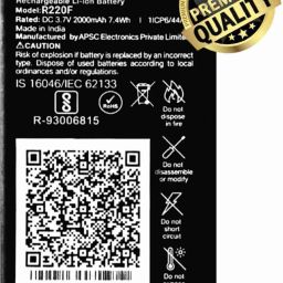 FEkart Mobile Battery ForLYF JIO Keypad Phone 2017/ 2018/ 2019/ 2020/ 2021/ 2022/ 2023/ Model/ 2000mAh-1