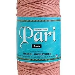 Dori Thread | 3mm Single Strand | Peach | 200-250 Metres | 1kg Spool-image-94