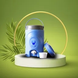 6 L jar Aqua Blue 6 L Drum-picture-19