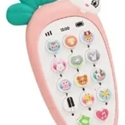 Rabbit Phone Smart Phone Cordless Feature Mobile Phone Toys Mobile Phone for Kids Phone Small Phone Toy Musical Toys for Kids Smart Light Birthday Gifts for Boys, Girls -Rabbit Phone multi color (pc of 1 pc)-37