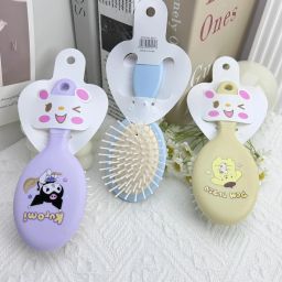 1pcs Massage Combs Mini Wet Hair Brush for Women Girls-image-7