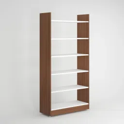 anikaa enterprises Annie Engineered Wood Bookshelf/ Book Cabinet/ Book Rack, 6 Shelves (Wenge) Engineered Wood Open Book Shelf image 5