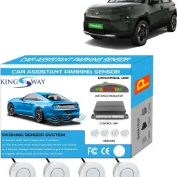 White Reverse Parking Sensors for Punch EV 2024 Onwards White Reverse Parking Sensors for Punch EV 2024 Onwards Parking Sensor-43