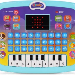 Laptop Tablet Computer Plus Piano|Led Screen Teach Alphabet Numbers Word-10
