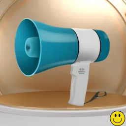 Handheld Megaphone with Siren, Microphone & Rechargeable for Outdoor EventsA239 Megaphone Portable Megaphone Siren Loudspeaker Function &Long Battery BackupW239 Outdoor PA System-7