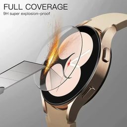 generic (Pack of 3) edge to edge Flexible & Ultra Clear Water Resistance screen guard compatible for APLLP4 GPS wifi bt heart rate monitor sleeping monitor it's android smartwatch image 2