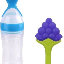 zukrave Bottle Silicone Squeeze Feeding Spoon and Fruit Shape Silicone Teether_2 Teether and Feeder-picture-10