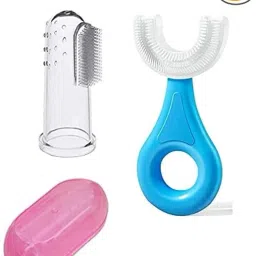 U Shape & Finger Toothbrush Combo Ultra Soft Toothbrush-picture-10
