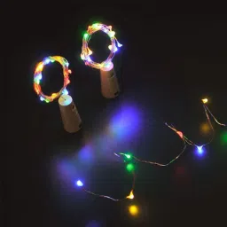 one trade india 20 LEDs 3.05 m Multicolor Steady String Rice Lights image 3