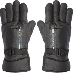 Solid Winter Men Gloves-image-63