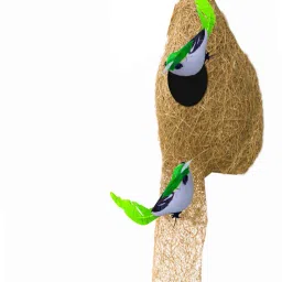 2birds with dukan nest for decoration -STRONG Bird House-picture-16