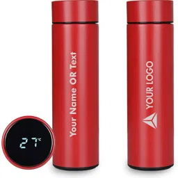 raj gifts Classic LED Display Temperature Botlle 500 ml Water Bottle image 2