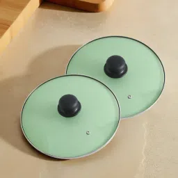 Glass Pot Lid (2Pcs - 18cm) 18 inch Lid Set-27