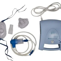 BPL Breath Ezee N5 Low Noise Compressor Nebuliser Machine Kit with thermometer Nebulizer-16
