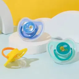 aerex Soft Silicone Baby Pacifiers | Air Flow Shield Pacifier & Nipple for Babies Soother image 3